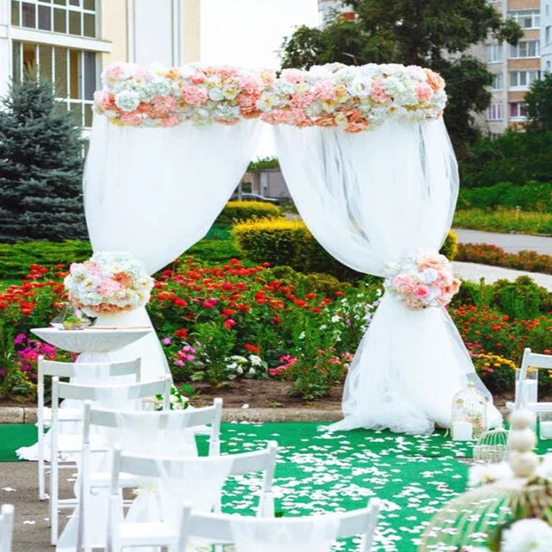 インテリア・パーティ装飾 | オーガンジー生地 | 全長5m/10m 豊富なカラー