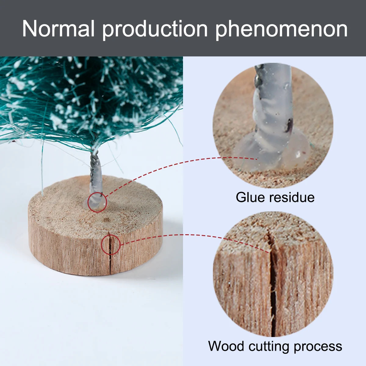 人工ミニ木製クリスマスツリー スリムタイプ 簡単組み立て