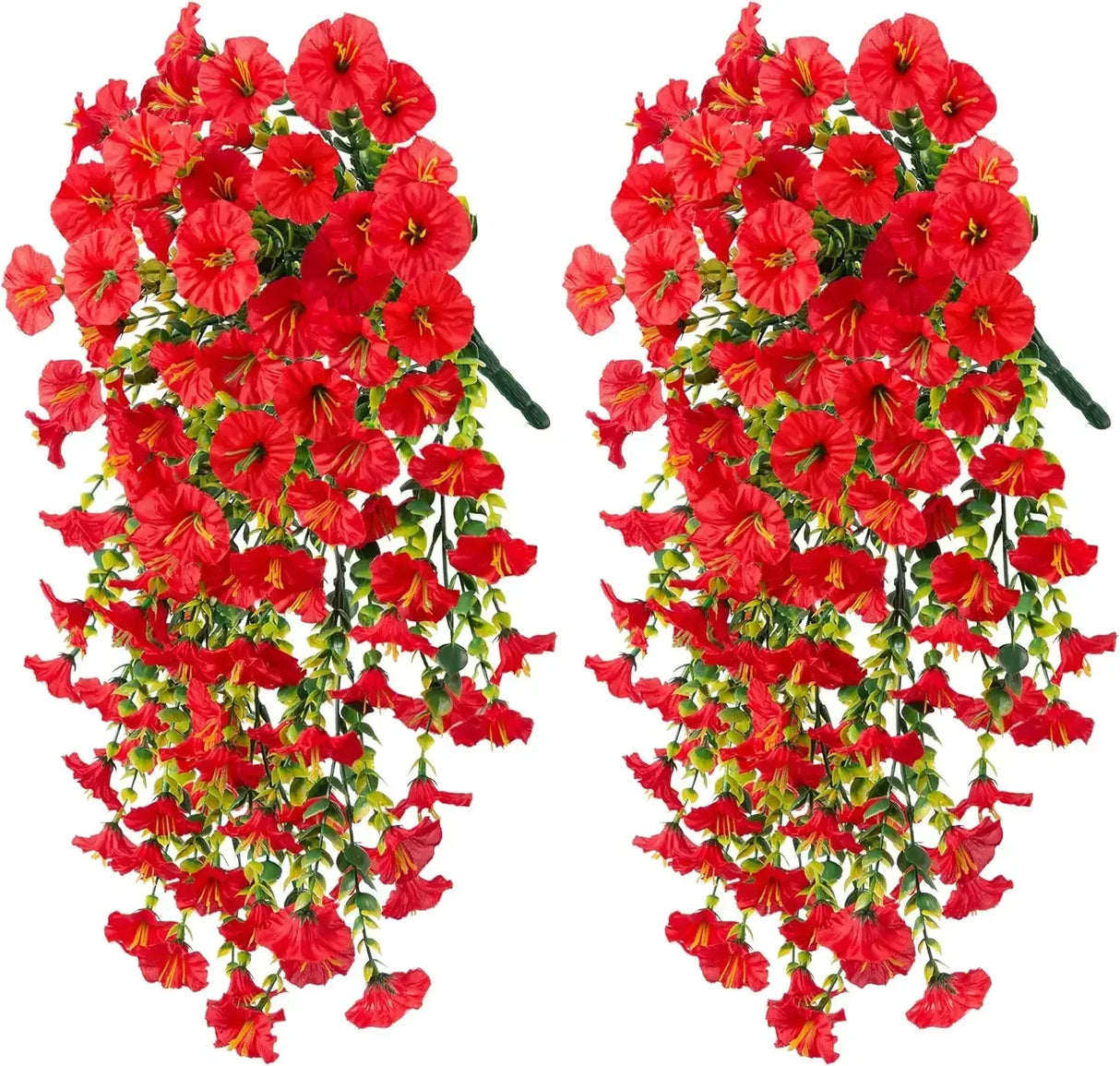 パーティー・ガーデン装飾 造花 ペチュニアフェイク植物 UV耐性 屋外装飾対応