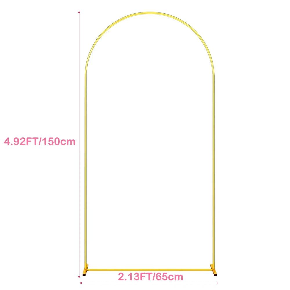 イベント・パーティー装飾 メタル製デコレーションフレーム 5サイズ 大小様々