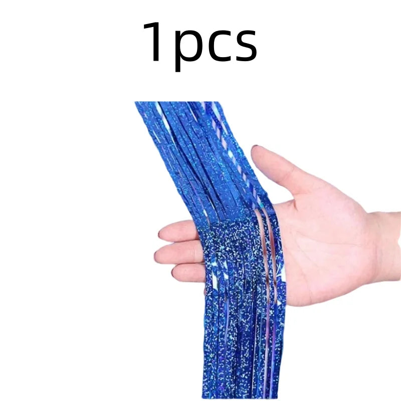 パーティー・インテリア用装飾 キラキラ!ホイル素材カーテン 誕生日用