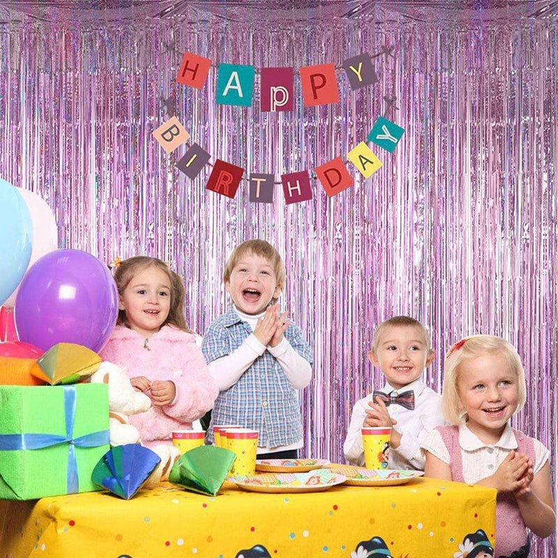 パーティー・インテリア用装飾 バックドロップカーテン キラキラ輝く