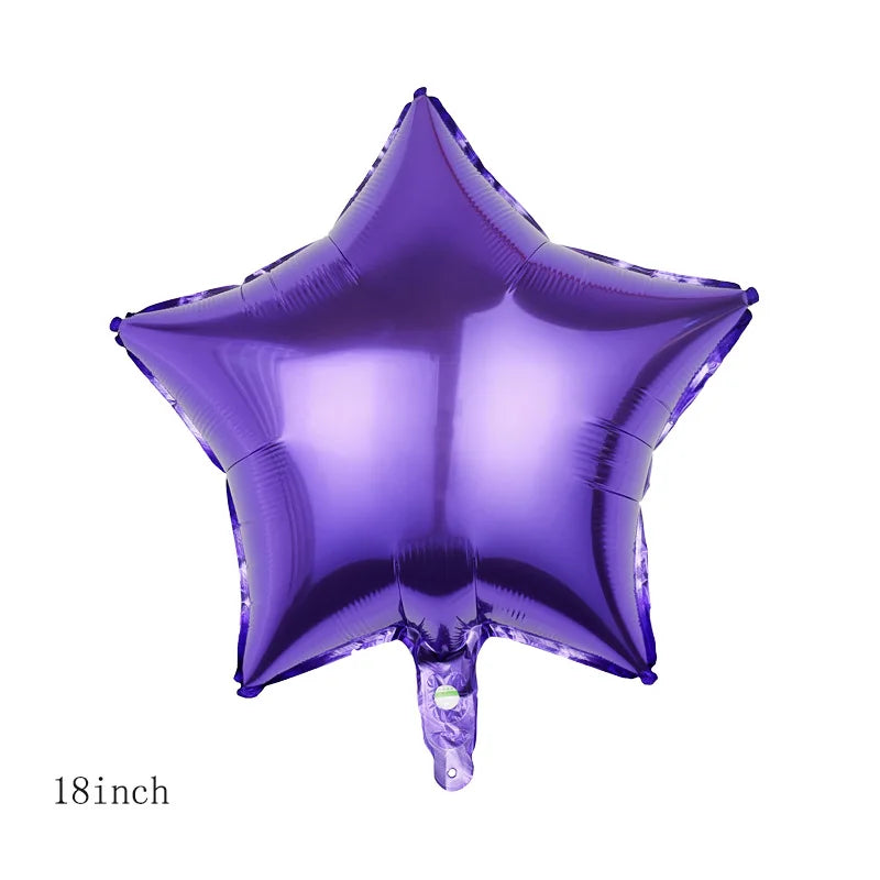 ゴールドスターホイルバルーン 18インチ