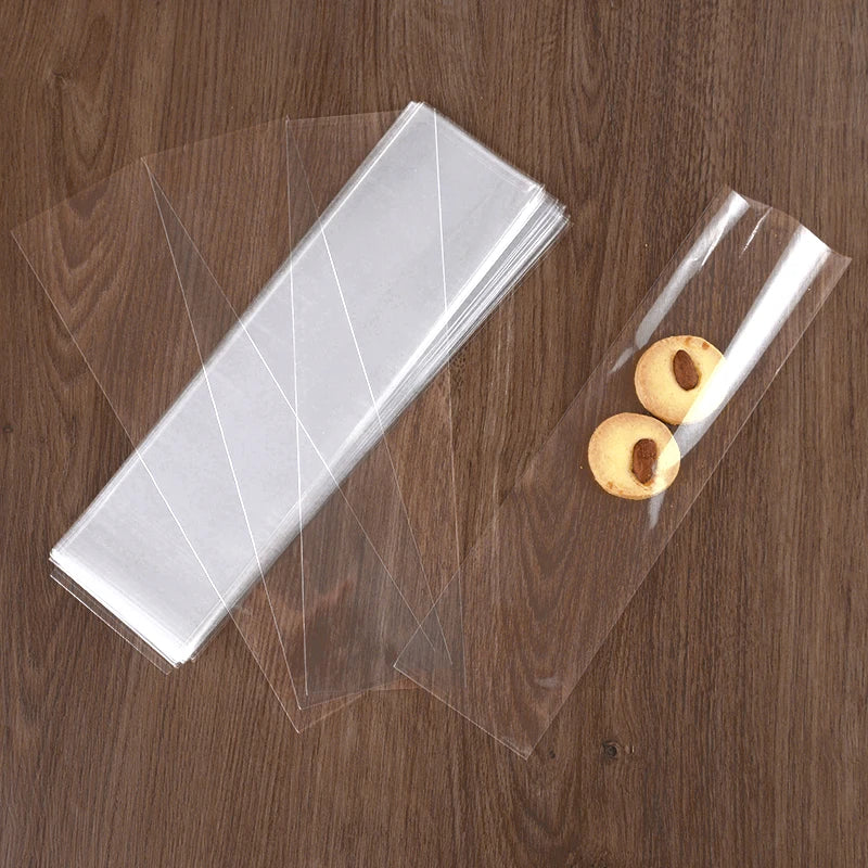 |イベント・ノベルティ用品 | 透明セロハンバッグ 50/100枚セット | W7.3×H28c