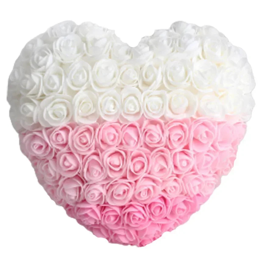 パーティー・インテリア装飾|造花ハート型ローズデコレーション(25c)