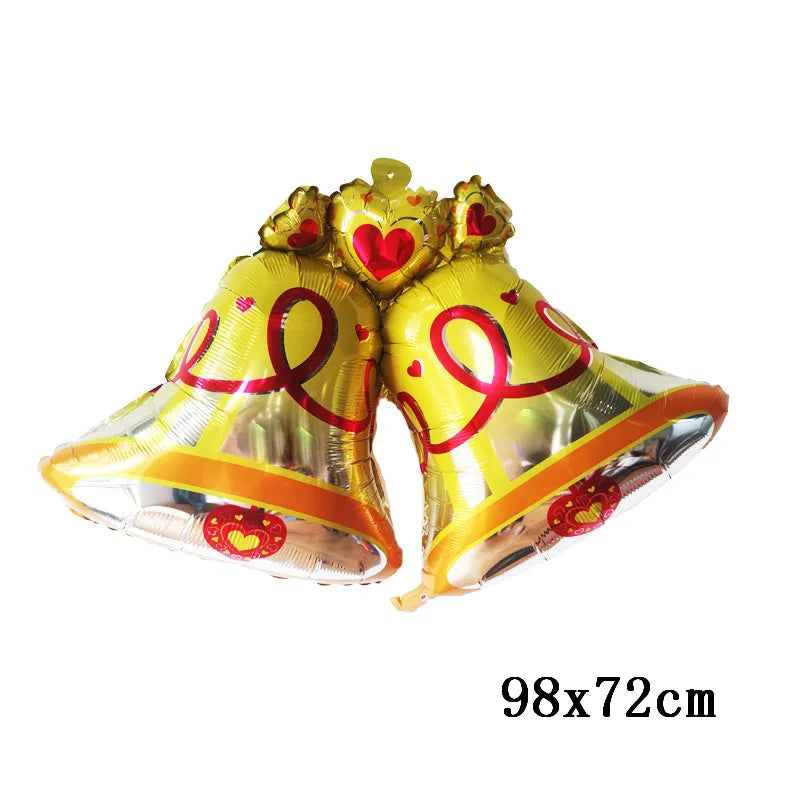 イベント・クリスマス装飾|ホイルバルーン サンタ&スノーマン