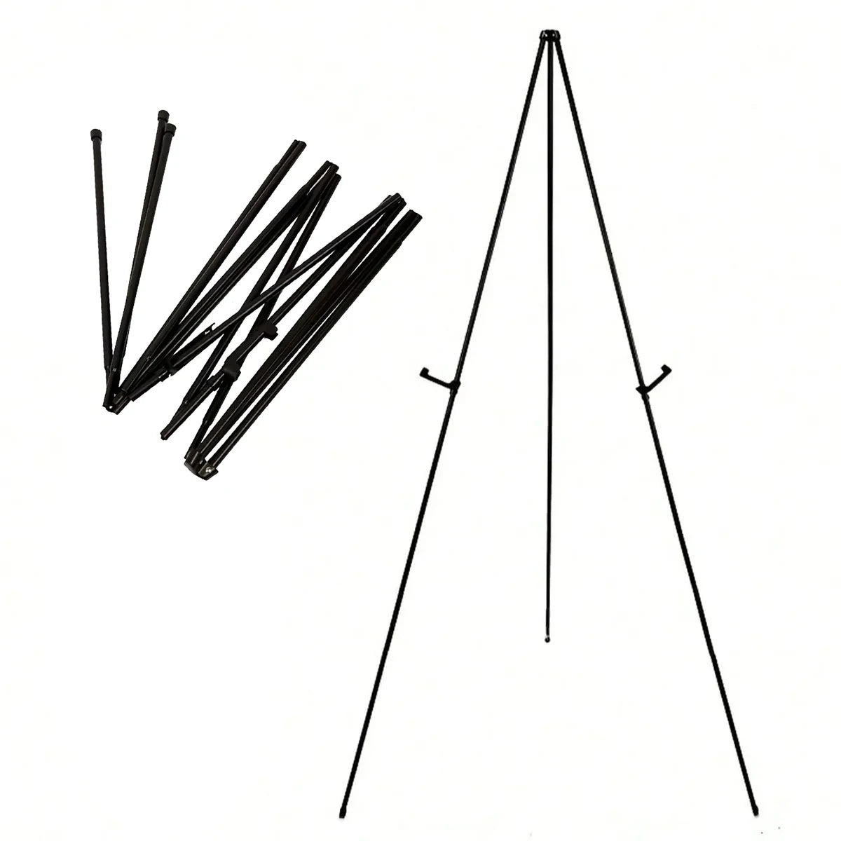 高さ調節可能な折りたたみディスプレイスタンド