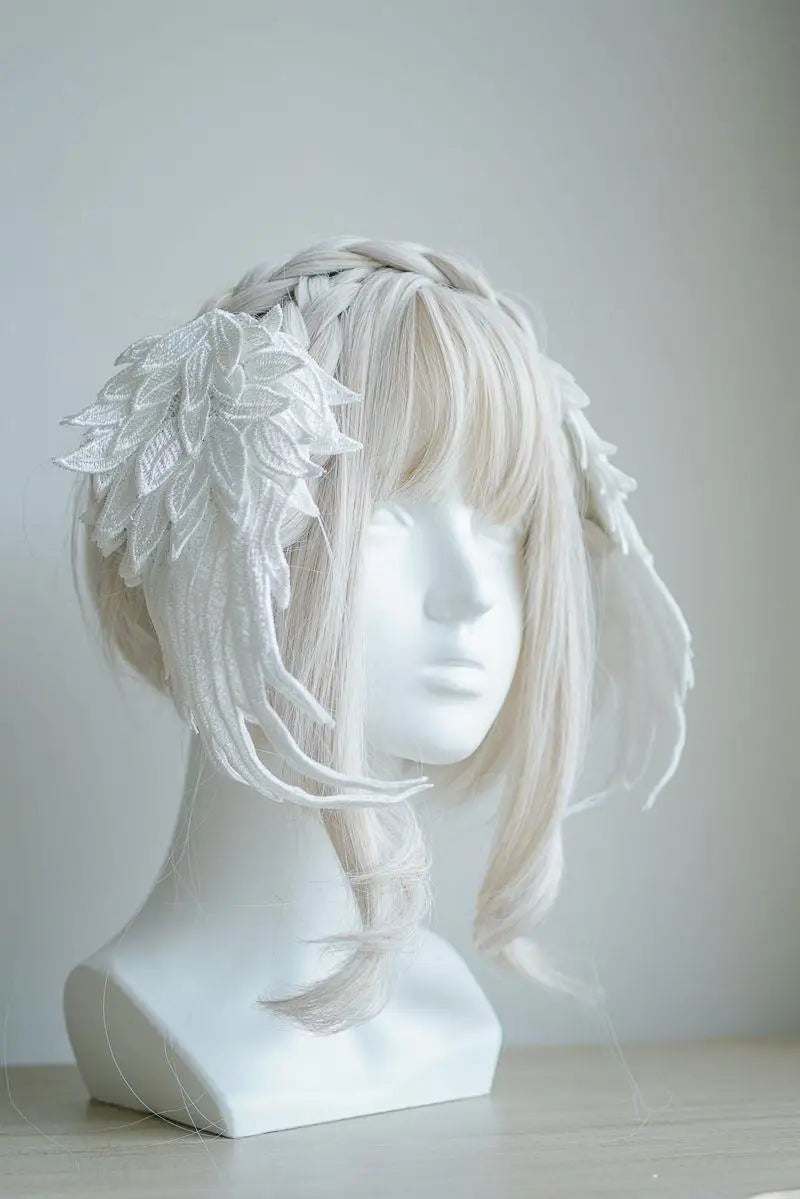 イベント・ハロウィングッズ|エンジェル風ヘアクリップ