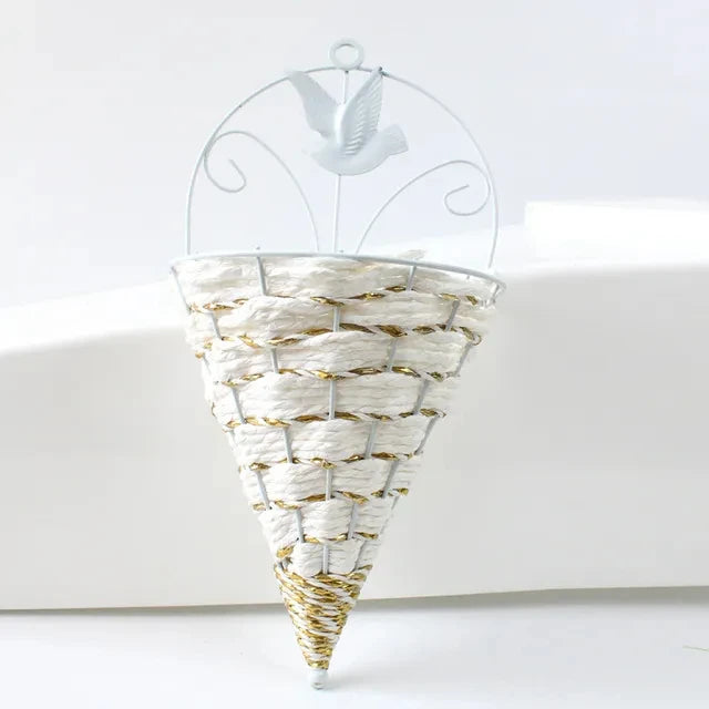 人工バイオレット 吊り下げフェイクフラワー