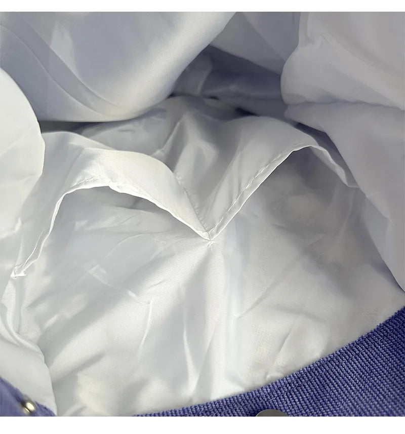 |ノベルティ用品 | コーデュロイショルダーバッグ | 31×34c