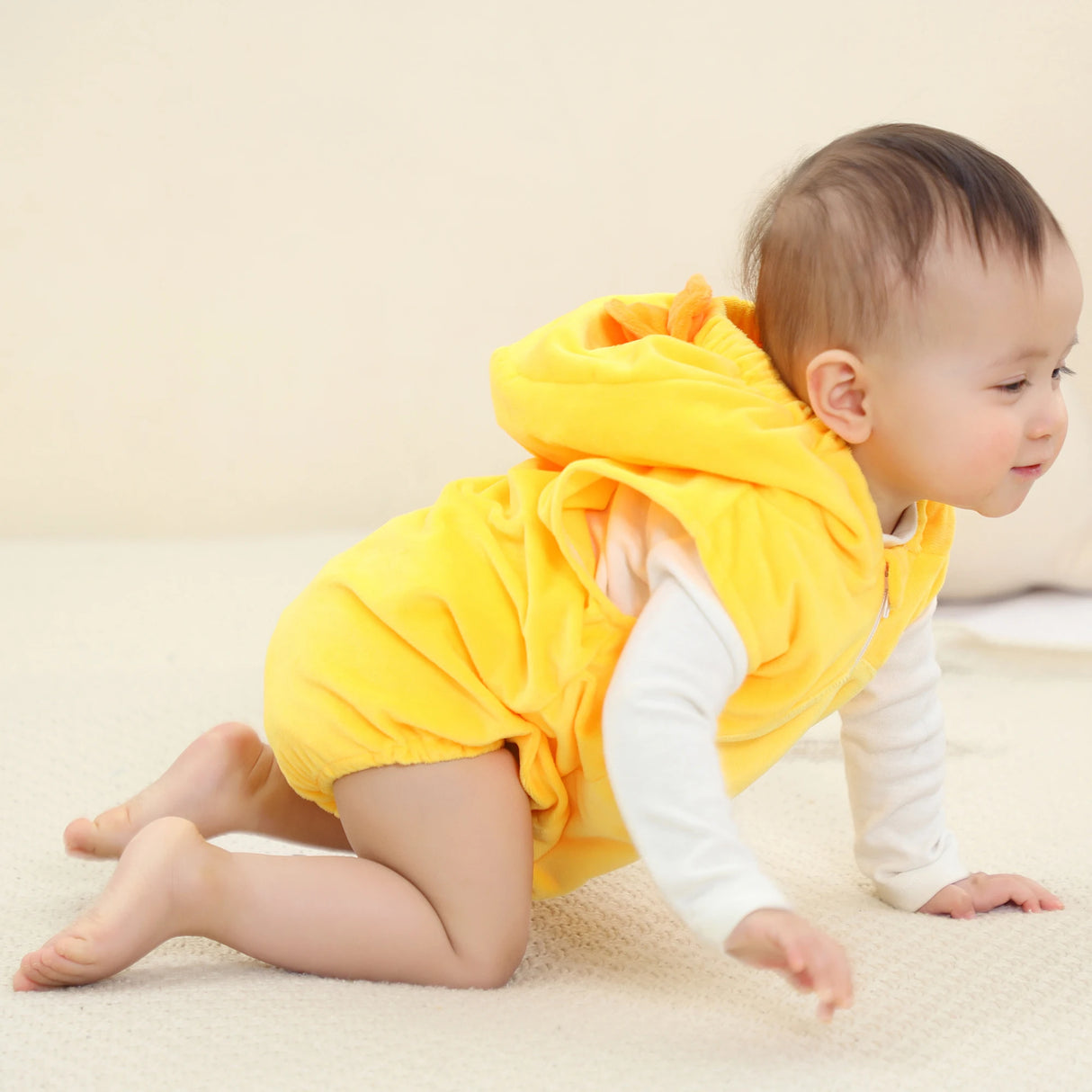 イベント・ハロウィングッズ|アニマル・ユニコーンベビーロンパース(0〜24ヶ月)着ぐるみ風