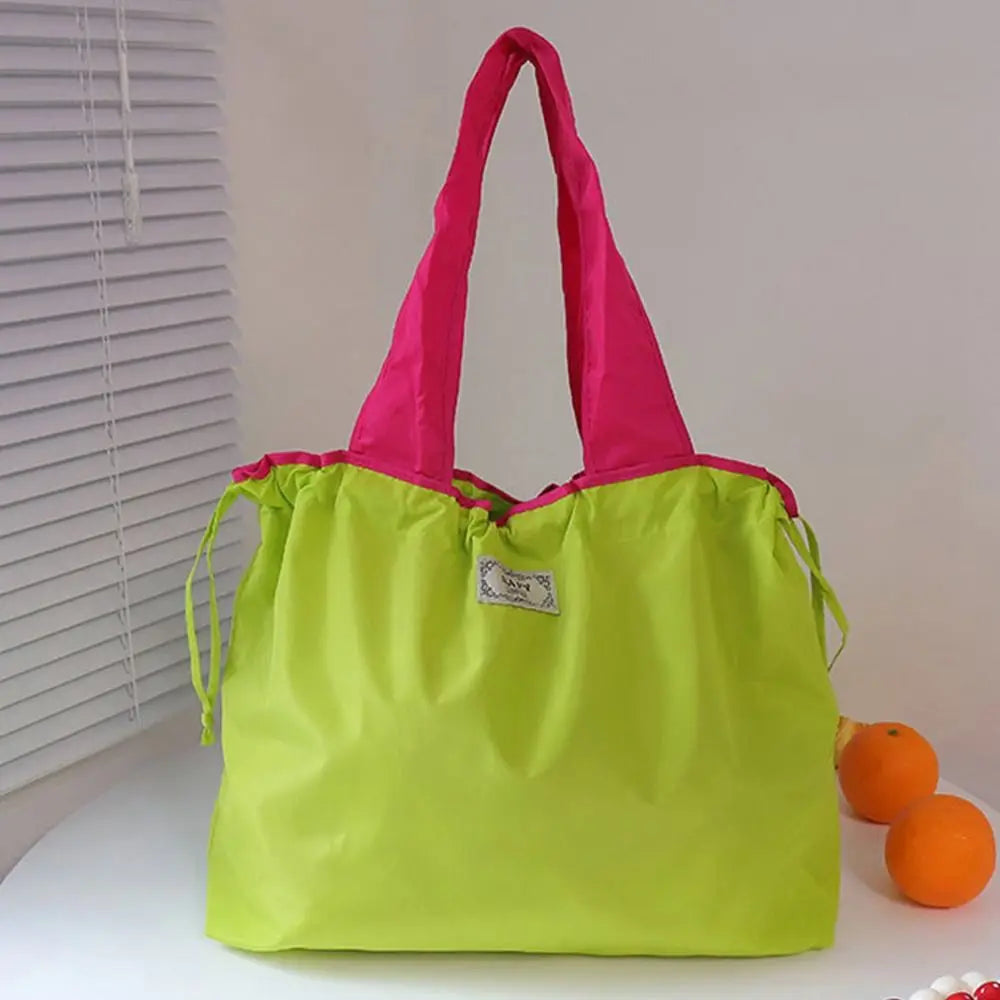 |ノベルティ用品 | 折り畳み可能 巾着型エコバッグ | 47×35cm