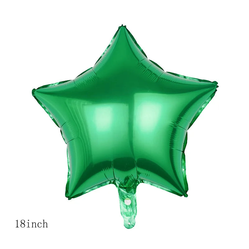 ゴールドスターホイルバルーン 18インチ