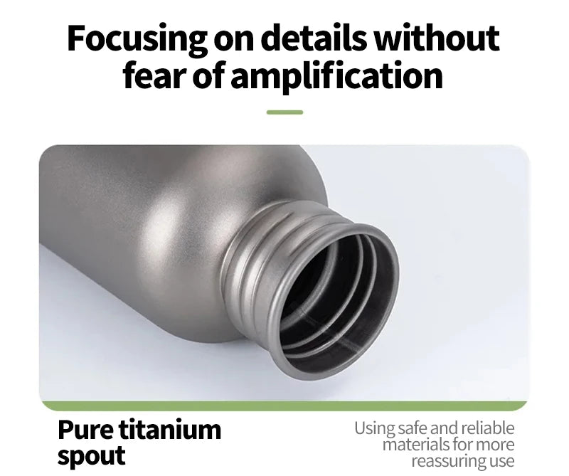 |イベント・ノベルティ用品 | チタンウォーターボトル | 500ml/600ml/750ml