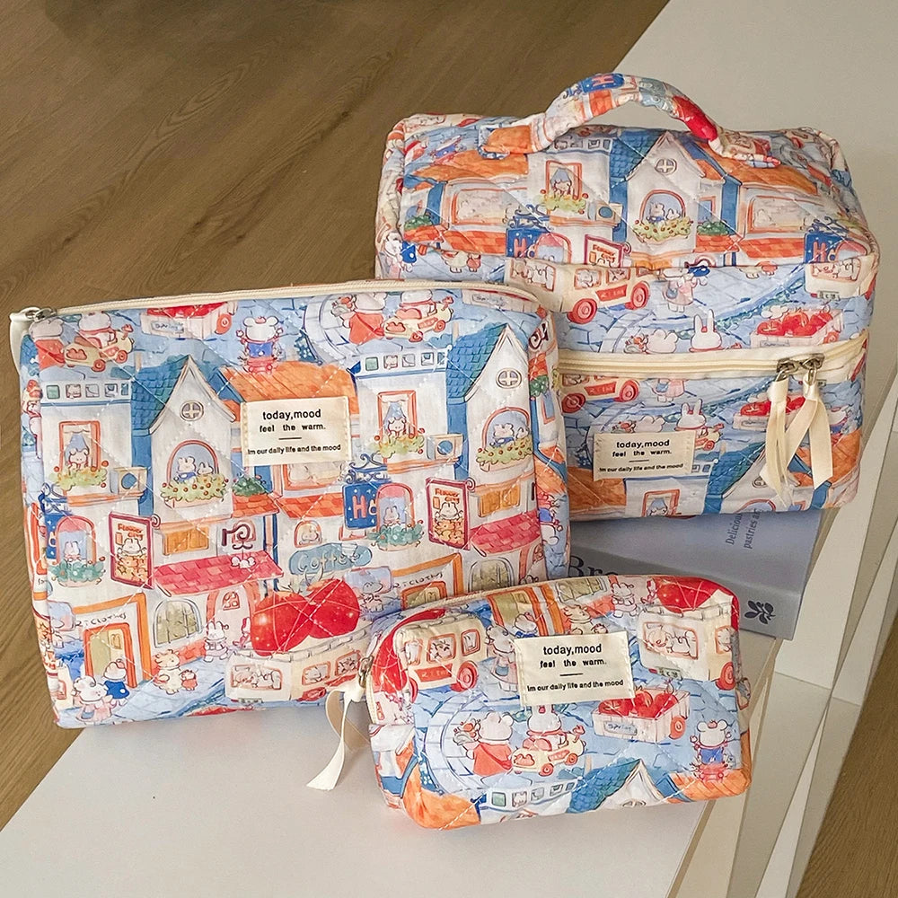 |イベント・ノベルティ用品 | キルティングポーチ3種類セット