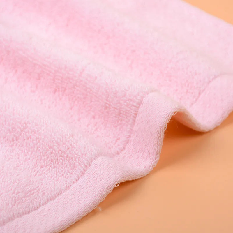 | ノベルティ用品 | 動物刺繍入りコットンフェイスタオル| 25x25c