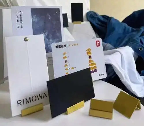 イベント・結婚式装飾|ゴールドカードホルダースタンド