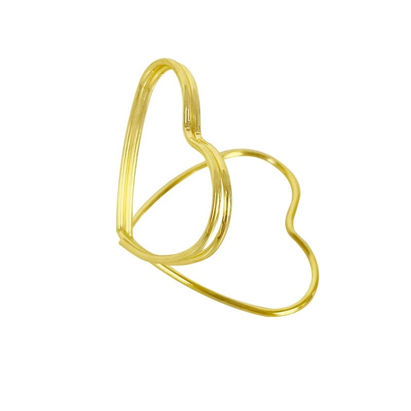 イベント・結婚式装飾|ハート型メタルフォトクリップスタンド 15個セット