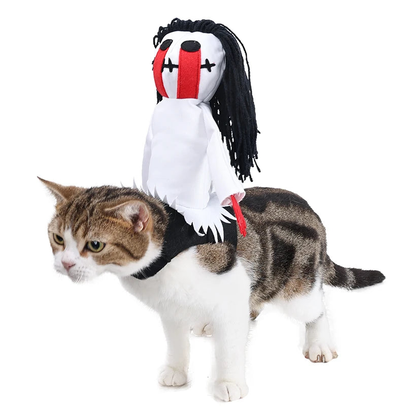 イベント・ハロウィングッズ|大型犬用ライダーコスチューム