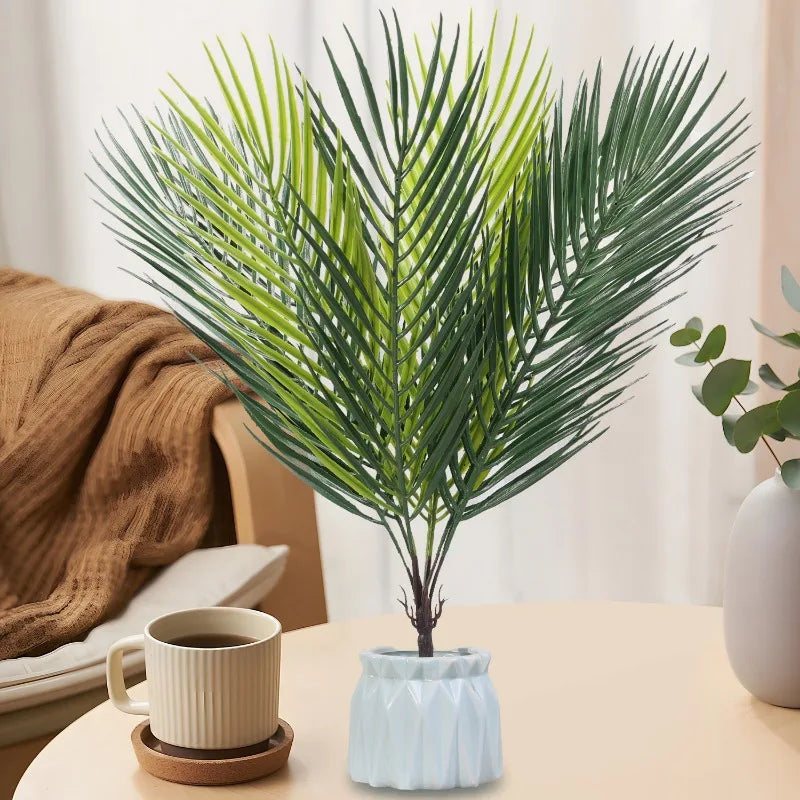 人工トロピカルリーフ(フェイクヤシの葉)50cm/1〜3本セット