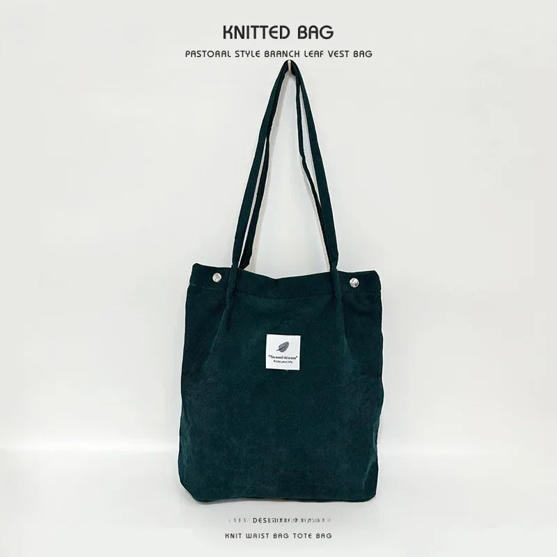 |ノベルティ用品 | コーデュロイショルダーバッグ | 31×34c