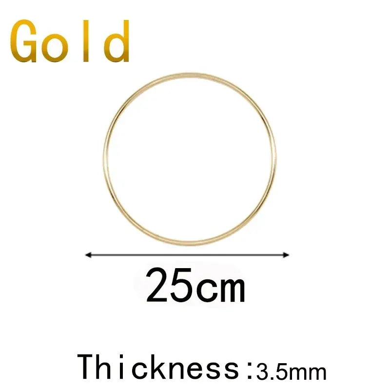 リース用クラフトリング(ゴールド/シルバー)