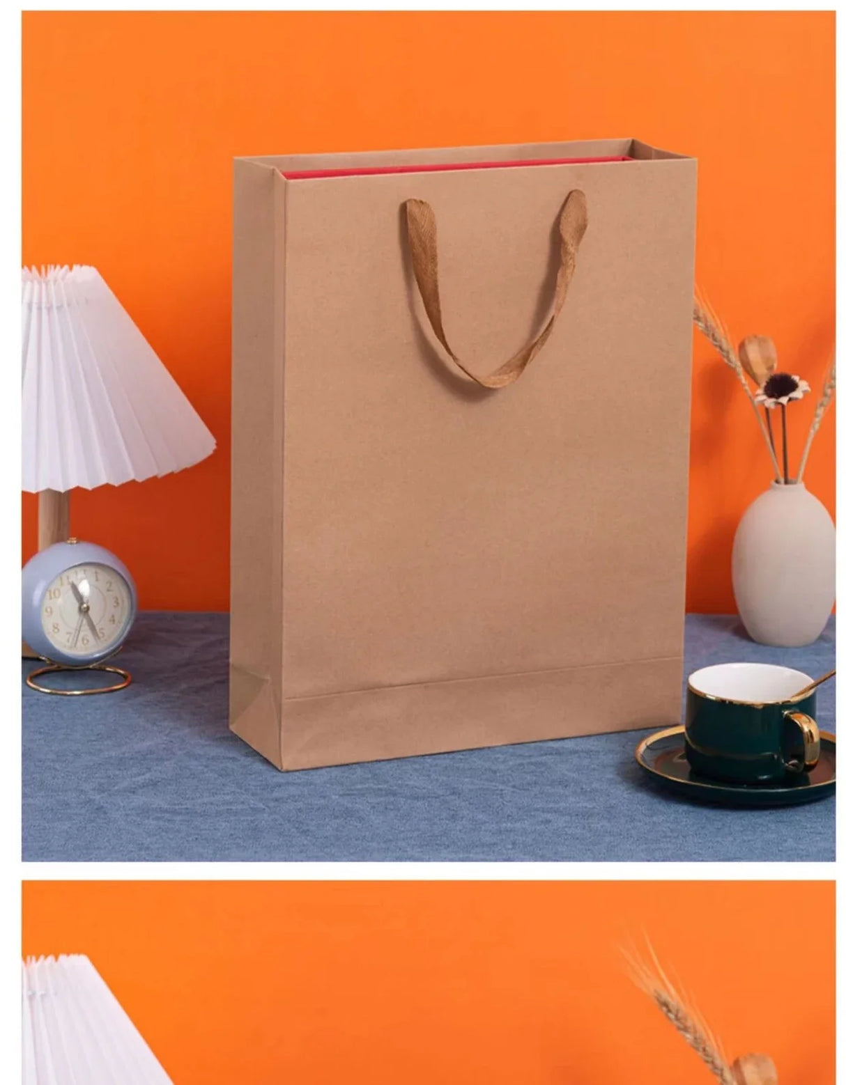 |ノベルティ用品 | クラフト紙ギフトバッグ10枚セット