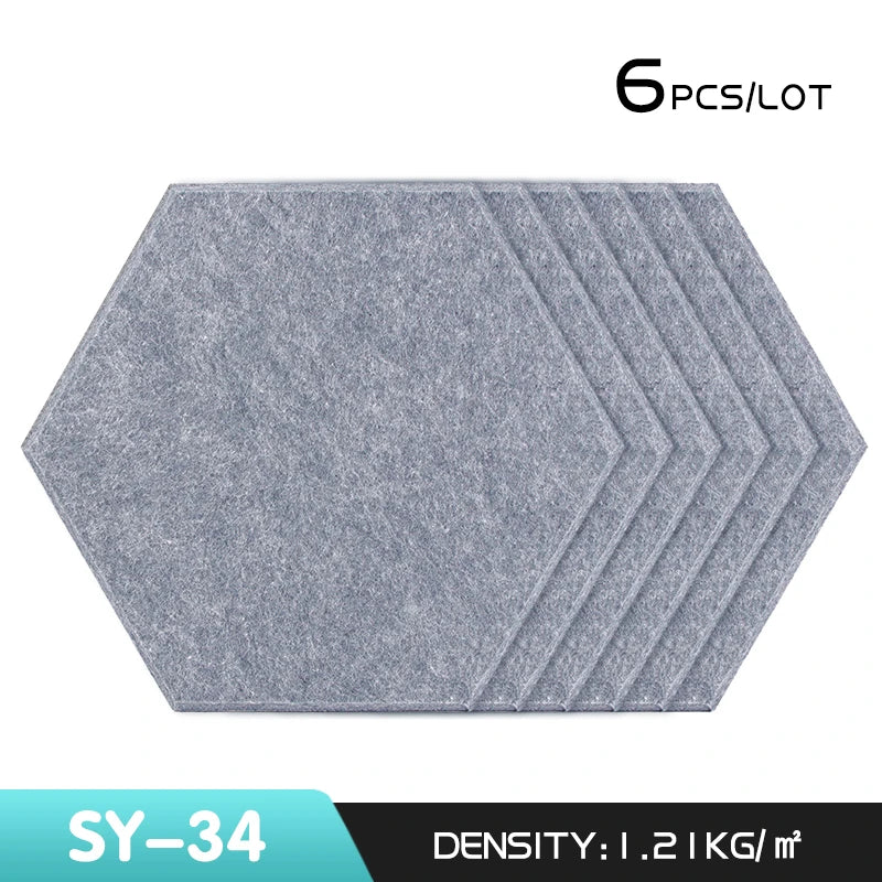 DIY用 3D防音・インテリア用ステッカー 大/小 6pcs カラフル防音タイル