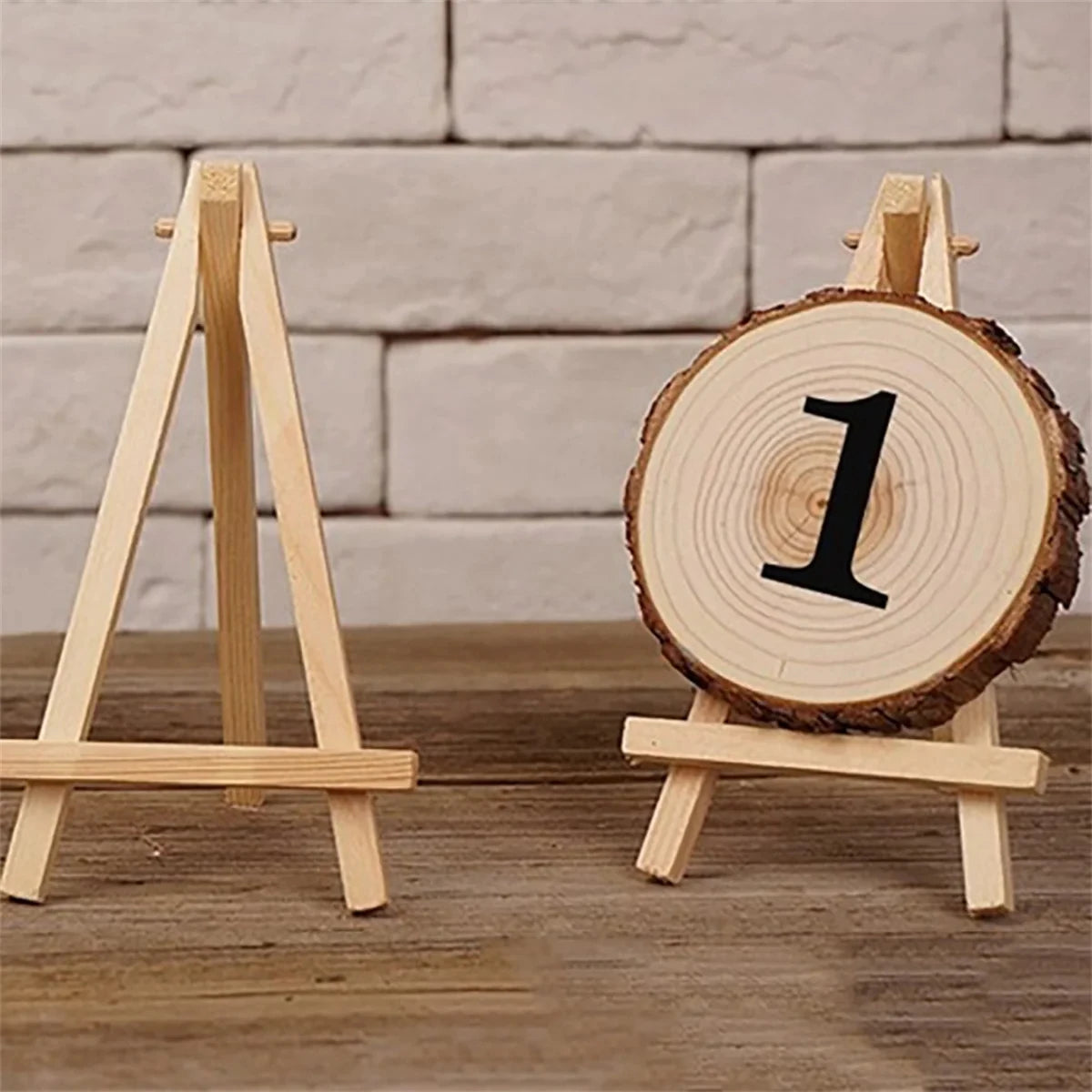 結婚式・インテリア装飾|木製ミニイーゼルフレームデスクトップスタンド