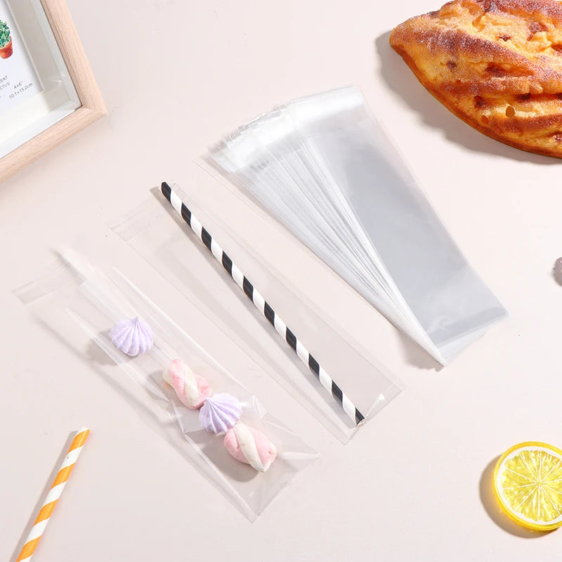 |イベント・ノベルティ用品 | 透明OPP袋 100枚セット | W5×H20cm