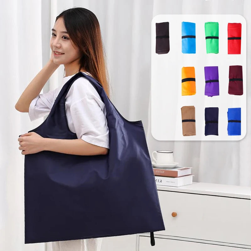 |ノベルティ用品 | 大容量折りたたみエコバッグ | 46×41c