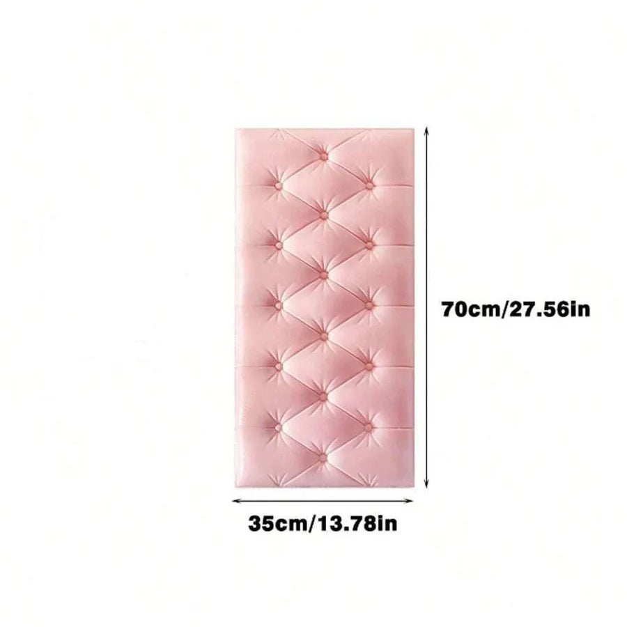 防音・衝突防止対策!キュートなクッション型風 ステッカー 35×70㎝ 厚さ7mm