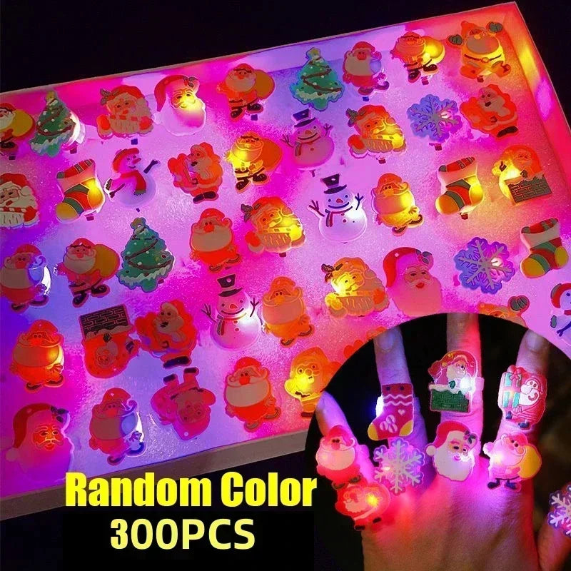 ハロウィンLEDグローリング 光るフィンガーリング