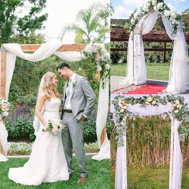 インテリア・パーティ装飾 |オーガンジー生地 | 5/10m シアー