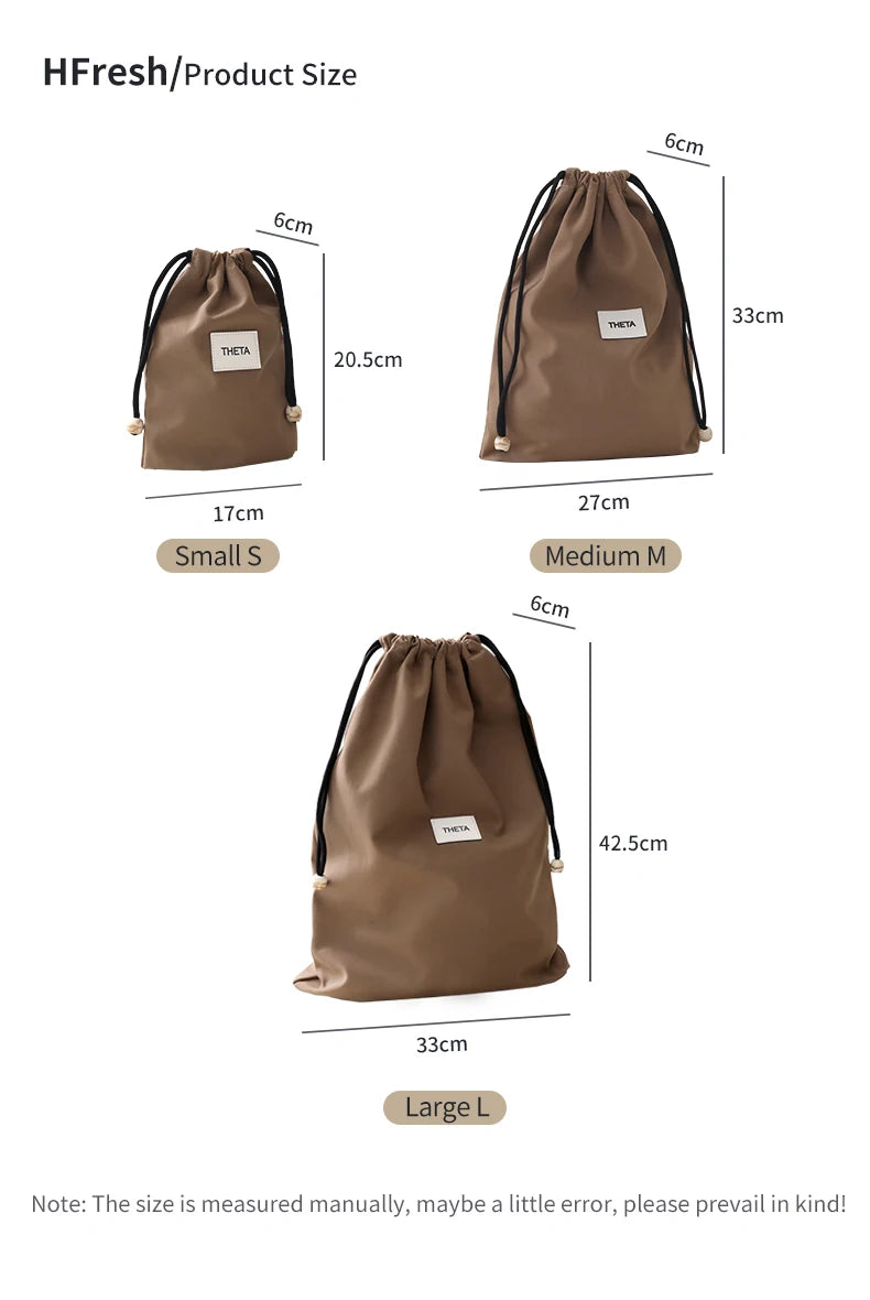 |イベント・ノベルティ用品 | 多機能 旅行用きんちゃくバッグ | S/M/L