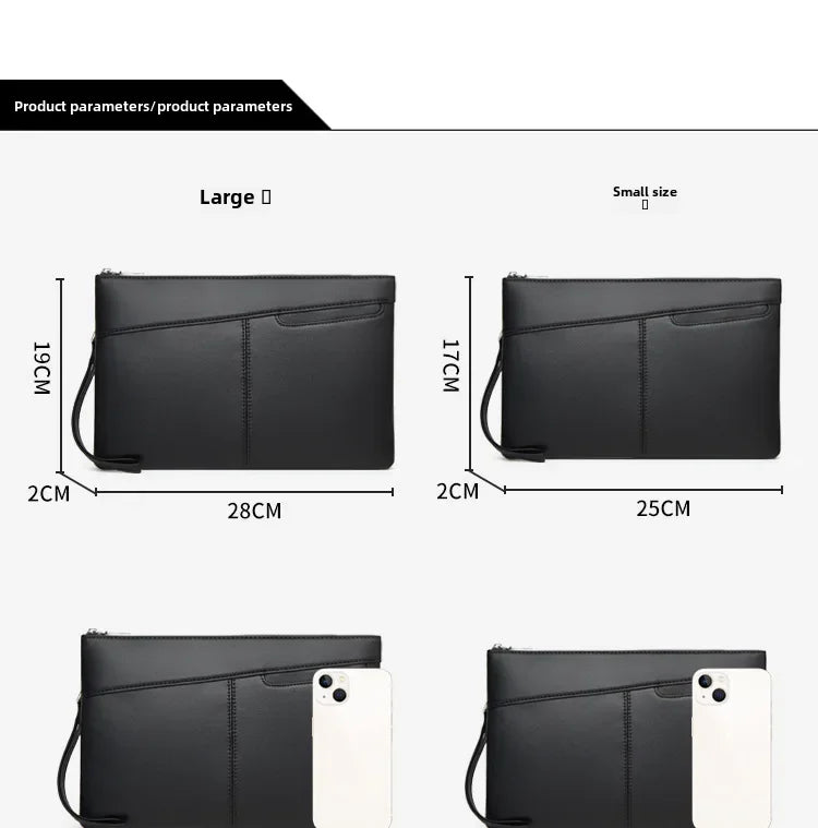 |イベント・ノベルティ用品 | ソフトPUレザークラッチバッグ | S/Lサイズ