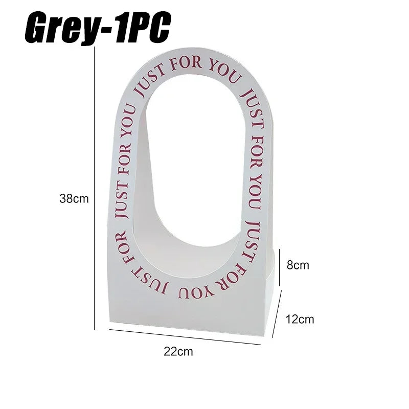 多目的折りたたみ式フラワーバスケット