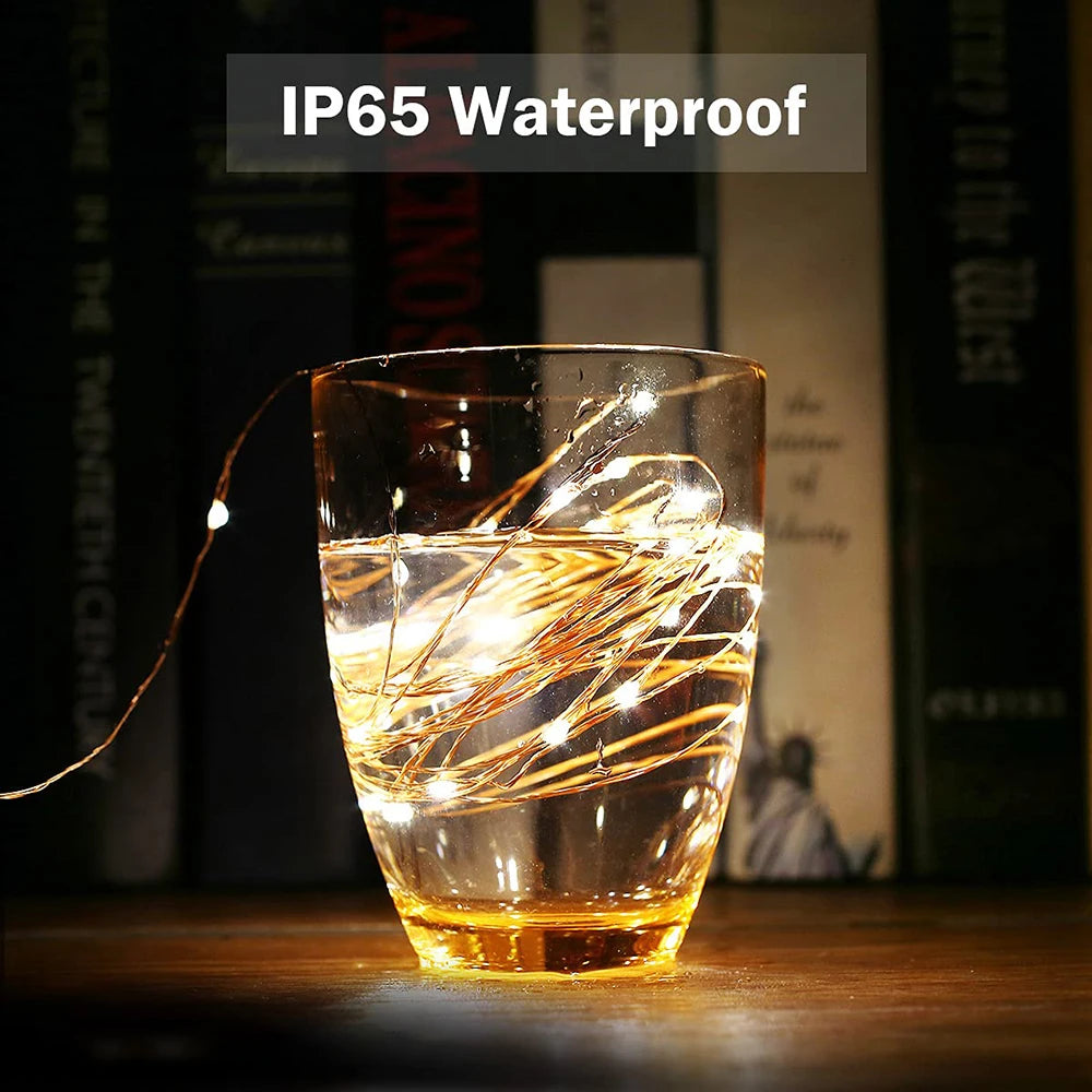 ドレープライト|イベント・クリスマス装飾|LED防水フェアリーライト(50m/100m)