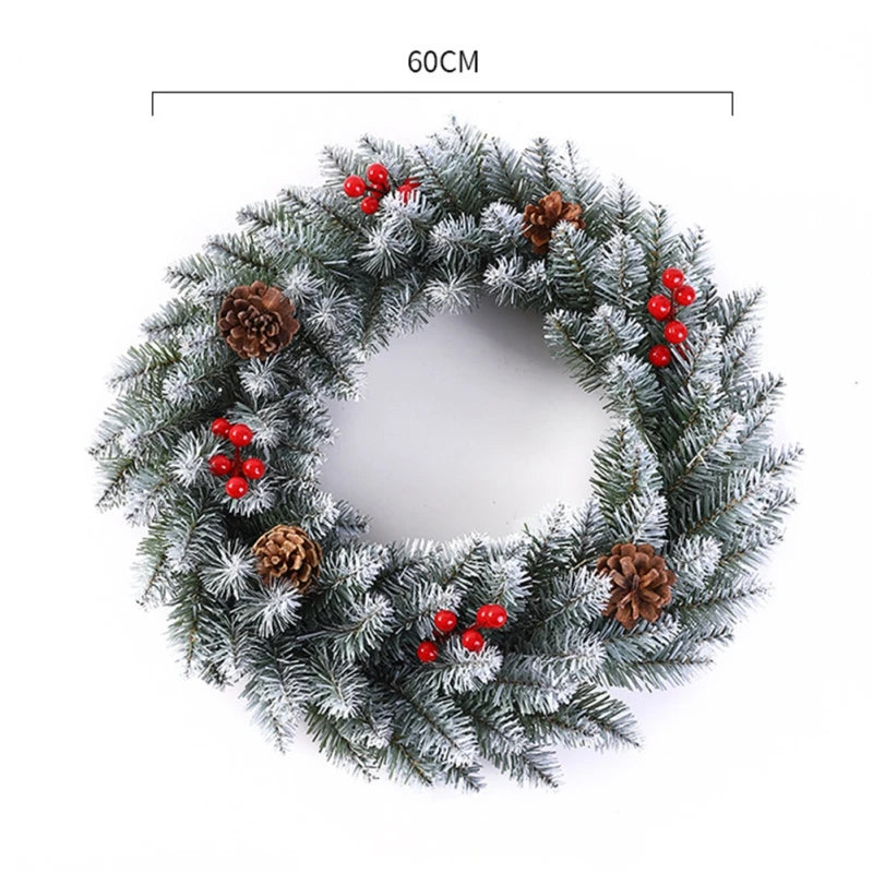 イベント・クリスマス装飾|松ぼっくりリース 壁掛け装飾