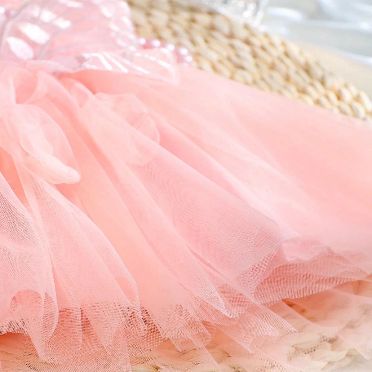 イベント・ハロウィングッズ|新生児用のイベントにぴったり!天使風ドレスセット