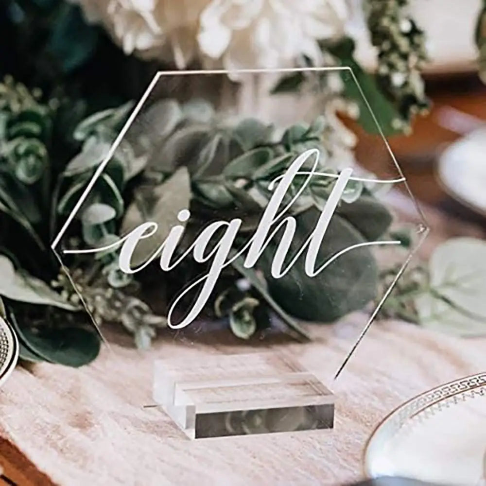 イベント・結婚式装飾|アクリルカードホルダー ウェディング用スタンド