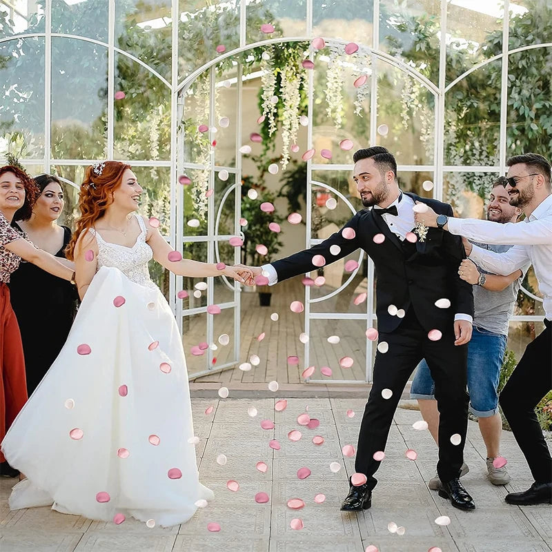 【結婚式・イベント装飾用】シルク造花ローズ花びら(50/100/200/300枚入り)