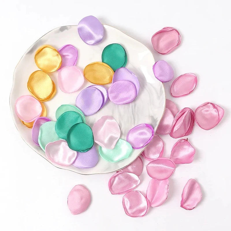 【結婚式・イベント装飾用】シルク造花ローズ花びら(50/100/200/300枚入り)