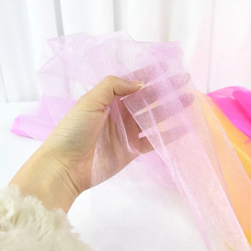 インテリア・パーティ装飾 |オーガンジー生地 | 5/10m シアー
