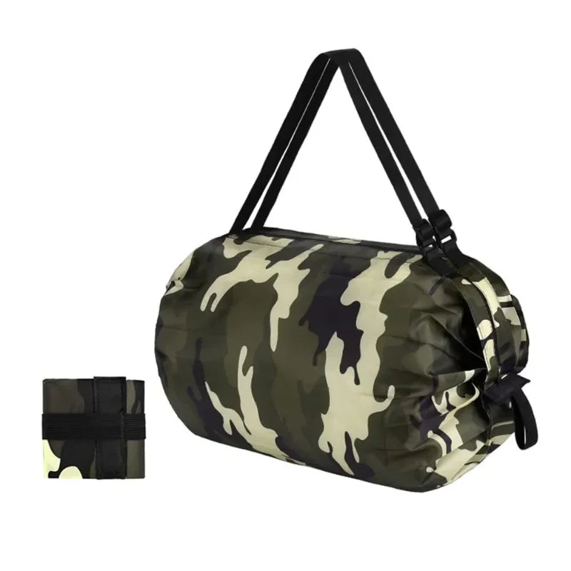 |ノベルティ用品 | 防水・耐久性 ナイロン製 折りたたみバッグ | 40×40c