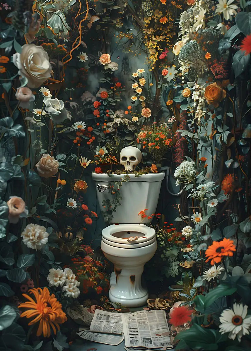 イベント・ハロウィングッズ|ゴシックキャンバス壁装飾ポスター