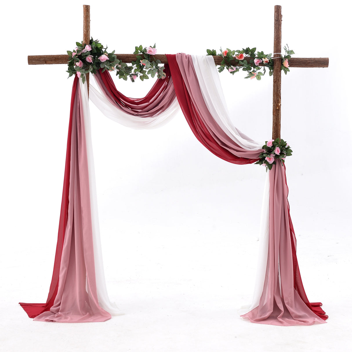 インテリア・パーティ装飾 | シフォン生地 カーテン | 全長6m/8m/10m