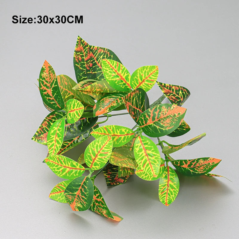 人工植物・ヤシの葉・背景・アクセサリー