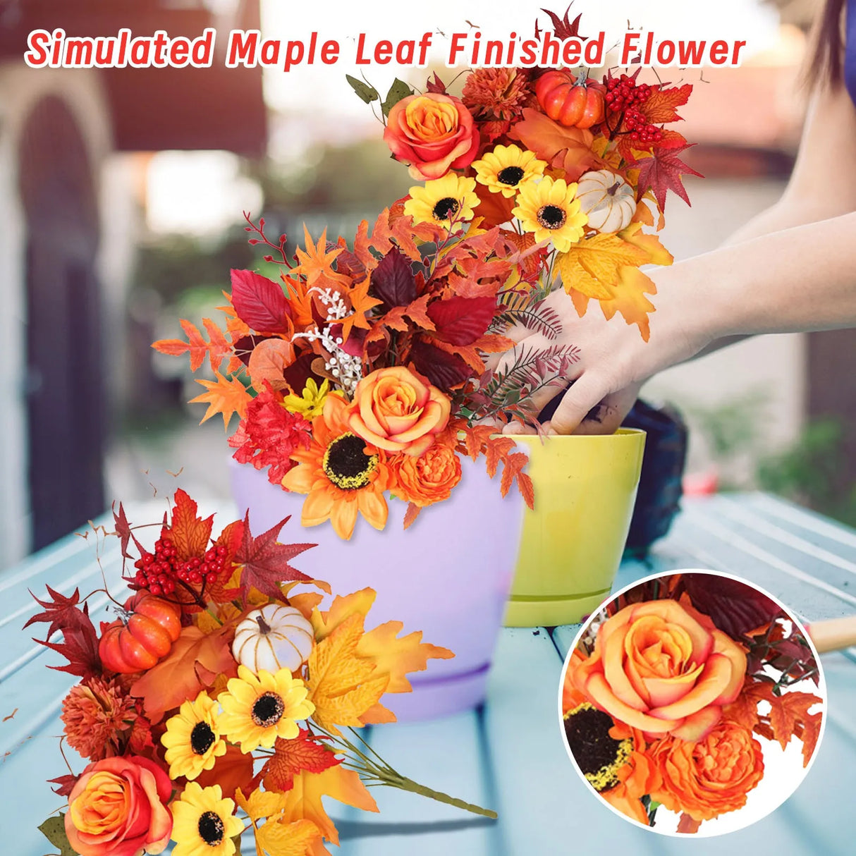 イベント・ハロウィングッズ|ひまわりブーケ