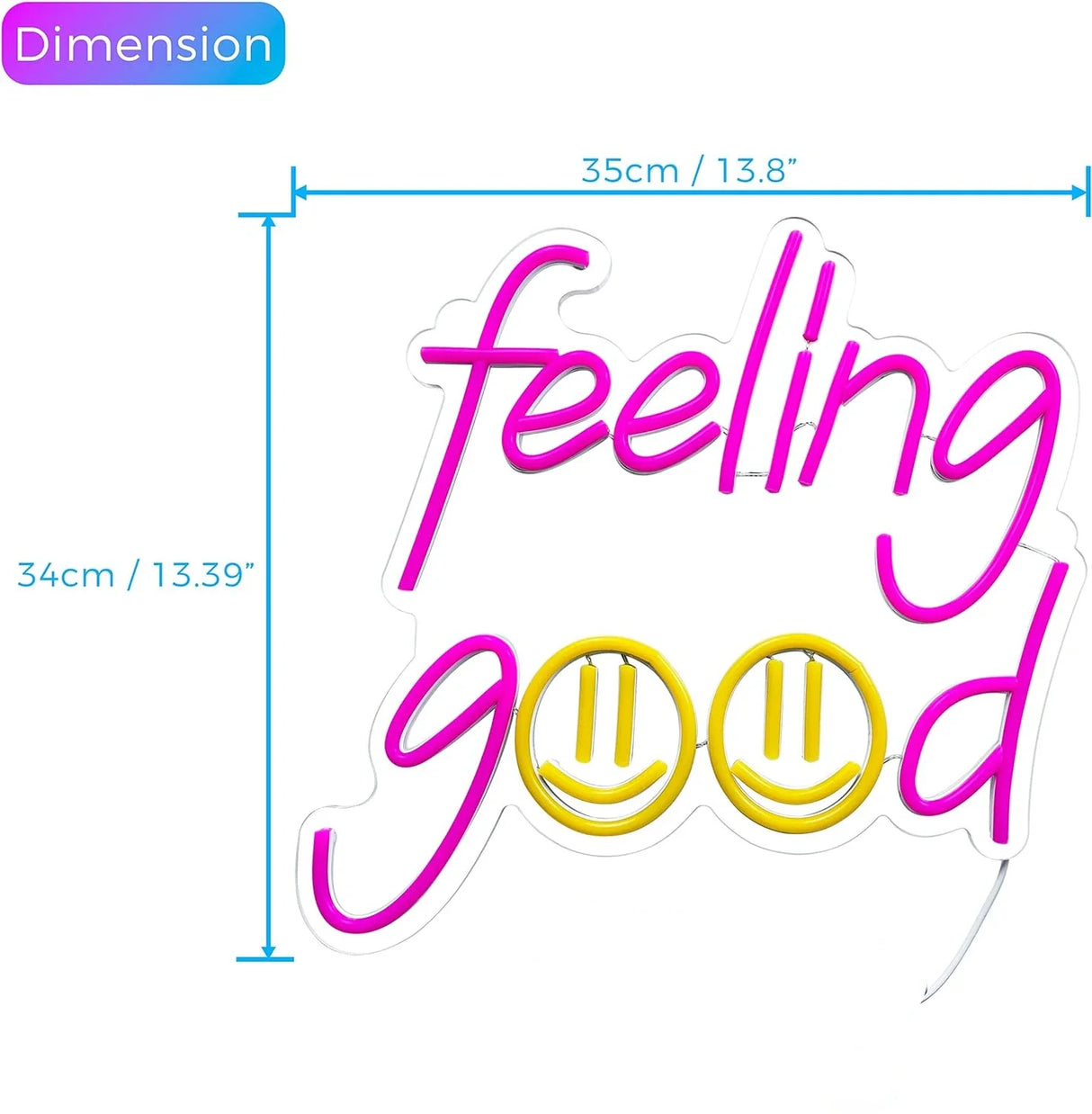 feeling good LEDネオンサイン(ネオン看板) 調光可能